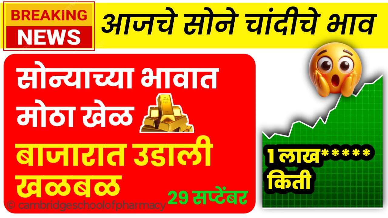 आज सोने चांदीच्या भावात मोठा खेळ सुरु; बाजारात उडाली खळबळ; Gold Silver Prices