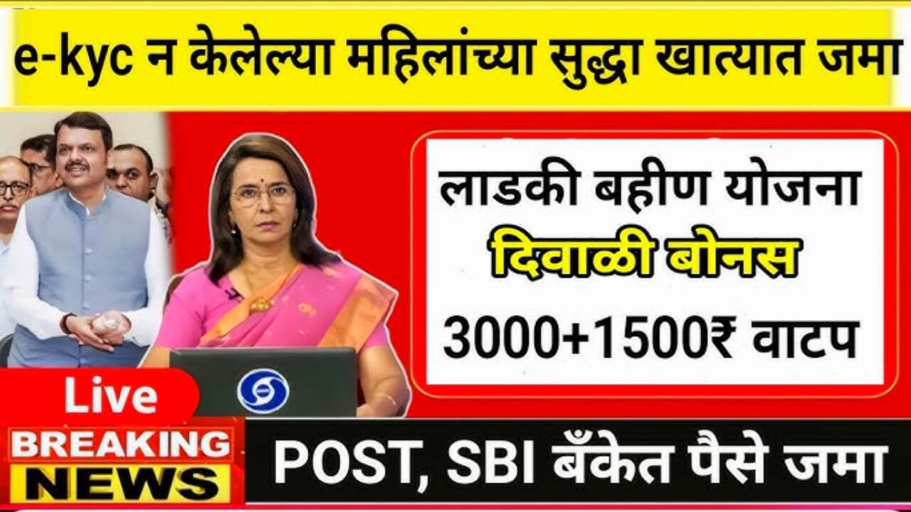 मुख्यमंत्री माझी लाडकी बहीण योजना २०२५: e-KYC ची संपूर्ण प्रक्रिया, लाभ आणि महत्त्वाच्या तारखा; Ladaki Bahin eKYC Steps